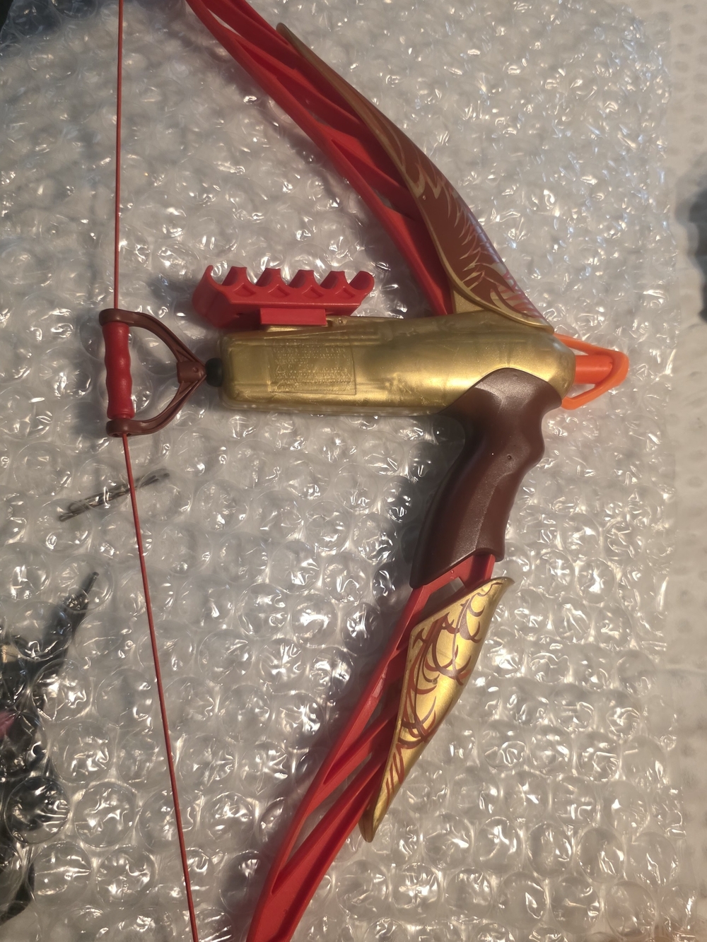 Hasbro Red and Gold Mulan Bow Toy